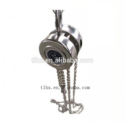 HBSS Manual Chain pulley hoist stainless steel hoist