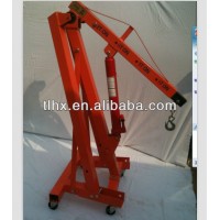 2 ton small floor crane hydraulic car lift