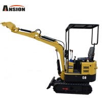 China EPA certification Multifunction cheap mini digging machine 0.8 ton mini excavator for sale