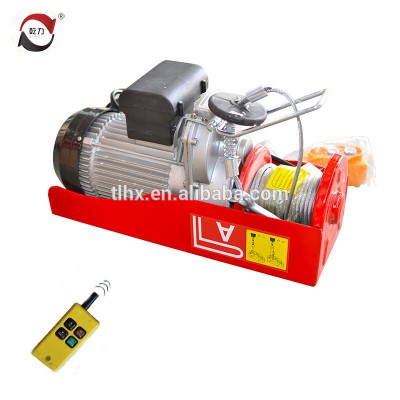 PA1000 220V 1000kg remote control electric winch hoist