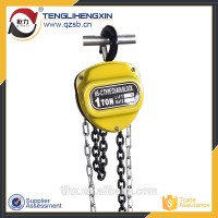 portable HS-C 1 ton small and light manual pull lift harga chain hoist