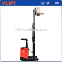 1.5 ton narrow aisle electric reach forklift truck lifting height 6m