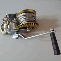 reversible lifting hand mini hand crank anchor winch